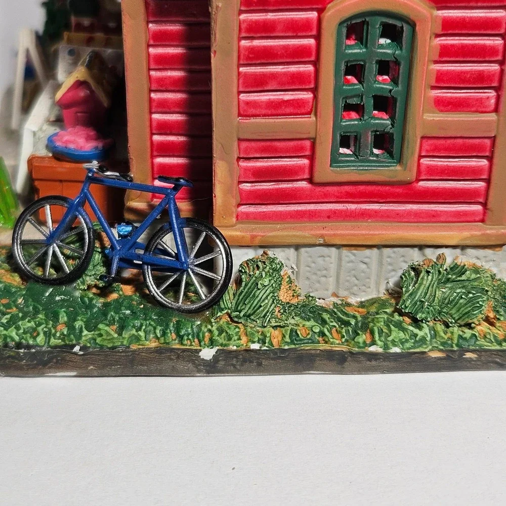 Lemax Village School Gingerbread Fest Lighted Christmas Building 55949 2015